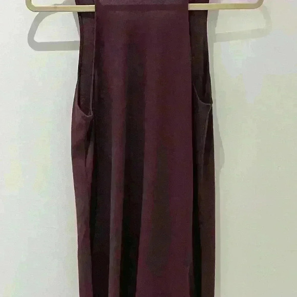 Aritzia  Wilfred Free Plum Trapeze tank top size xxs - Picture 2 of 5